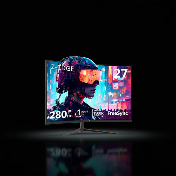 CMS CM27C18 27" FHD Curved Gaming Monitor – 280Hz, 1ms Response Time, VA Panel