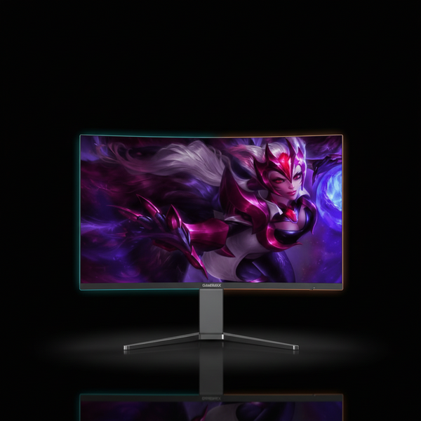 GAMEMAX GMX32C1650 32" WQHD Curved Gaming Monitor – 165Hz, 1ms Response Time, VA Panel