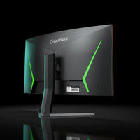 شاشة ألعاب GAMEMAX موديل GMX32C1650 بمقاس 32 بوصة بانحناء – دقة WQHD، معدل تحديث 165Hz، زمن استجابة 1ms، لوحة VA