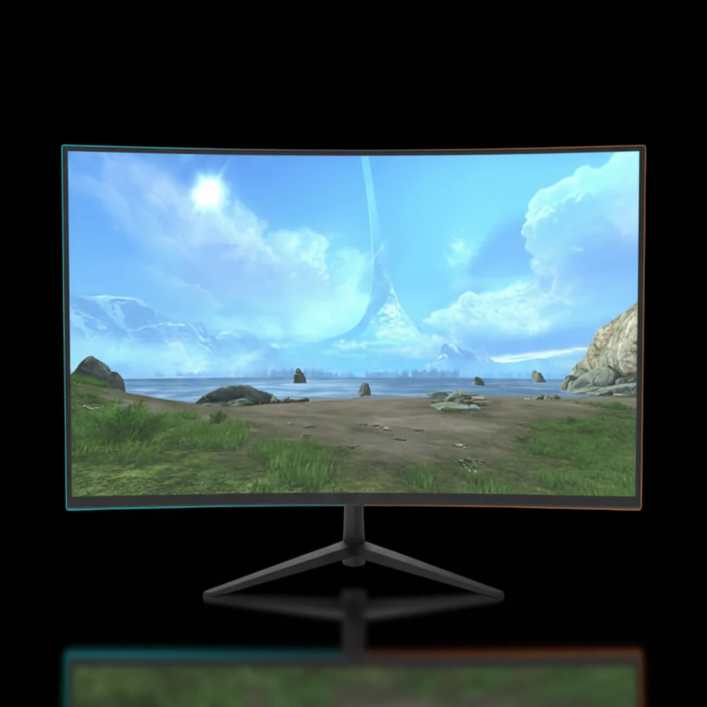 شاشة ألعاب Solid موديل JYS270GW مقاس 27 بوصة – دقة Full HD، لوحة VA، معدل تحديث 240Hz، دعم HDR10