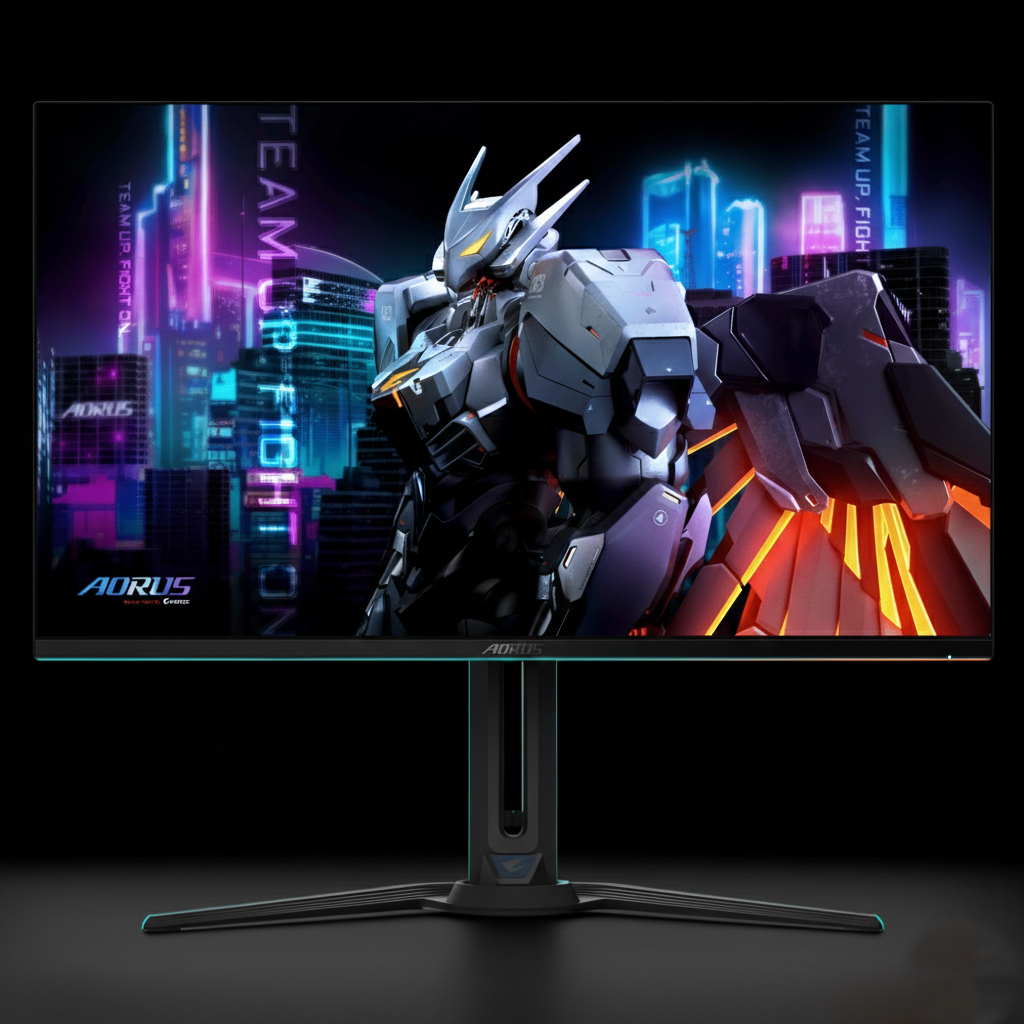 Gigabyte AORUS FO32U 32" 4K QD-OLED Gaming Monitor – 165Hz, 0.03ms Response Time, DP port 2.1