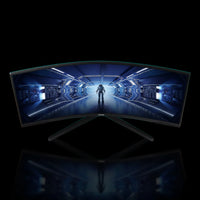 شاشة ألعاب سامسونج Odyssey G5 Series بمقاس 34 بوصة – دقة WQHD بانحناء، معدل تحديث 165Hz، زمن استجابة 1ms، لوحة VA