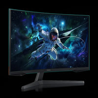شاشة ألعاب سامسونج Odyssey G5 G55C بمقاس 32 بوصة – معدل تحديث 165Hz، زمن استجابة 1ms، لوحة VA