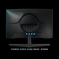 شاشة ألعاب سامسونج Odyssey G5 G55C بمقاس 32 بوصة – معدل تحديث 165Hz، زمن استجابة 1ms، لوحة VA