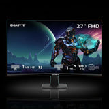 شاشة ألعاب Gigabyte GS27FC بمقاس 27 بوصة بانحناء – معدل تحديث 180Hz، زمن استجابة 1ms، لوحة IPS