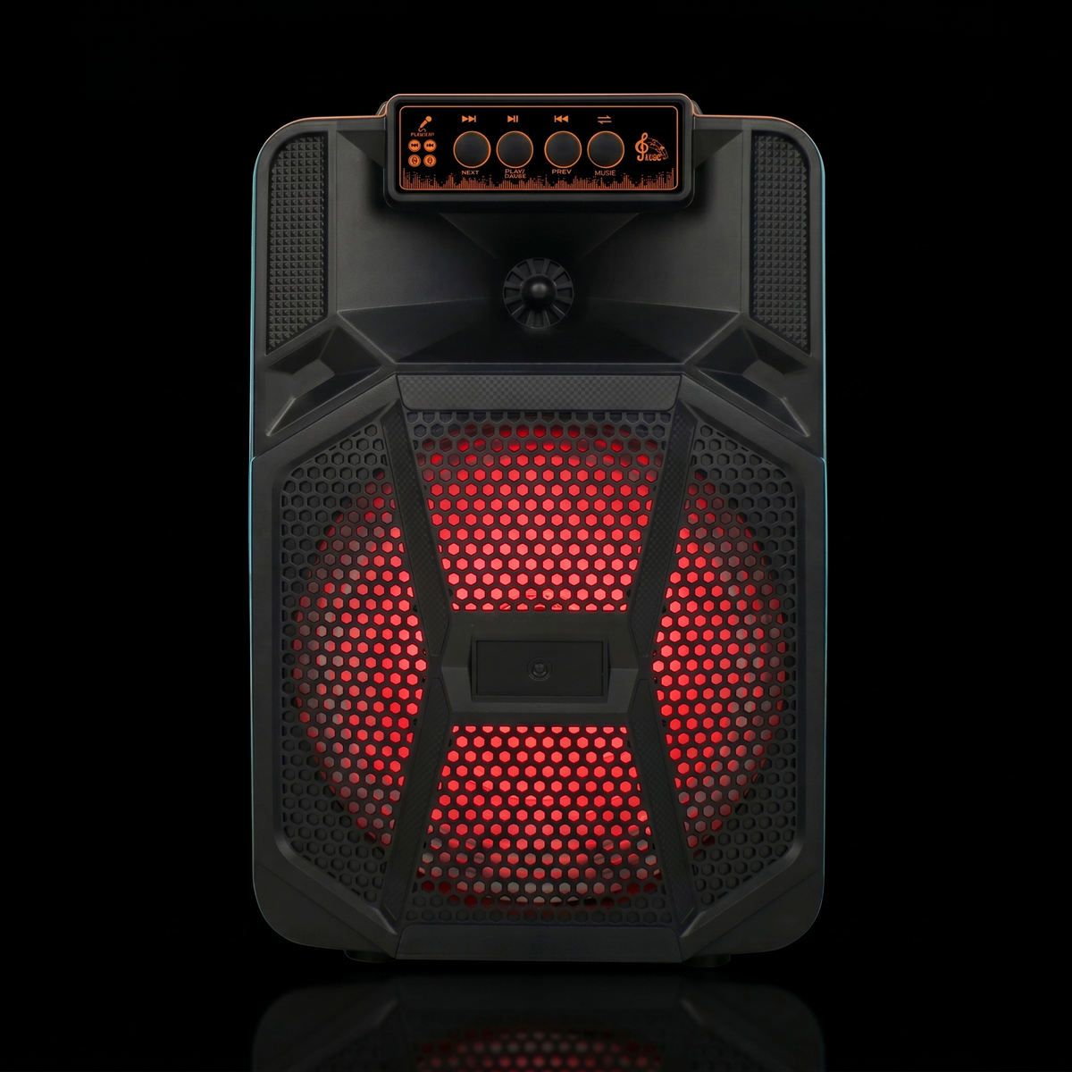 GEDI-G GD-891 Wireless Speaker – 8" Woofer & Microphone
