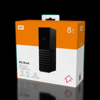 قرص صلب خارجي WD My Book 8 TB – USB 3.2 Gen 1 للتخزين المكتبي