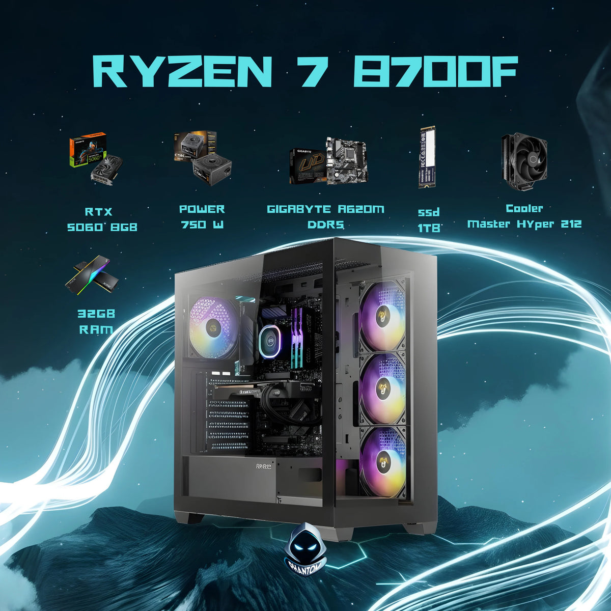 Phantom Bronze Gaming Build I